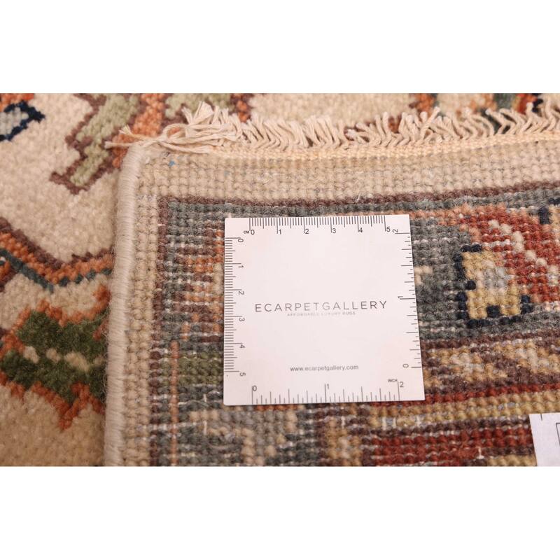 ECARPETGALLERY Hand-knotted Jules Sultane Ivory Wool Rug - 7'11 x 9'11