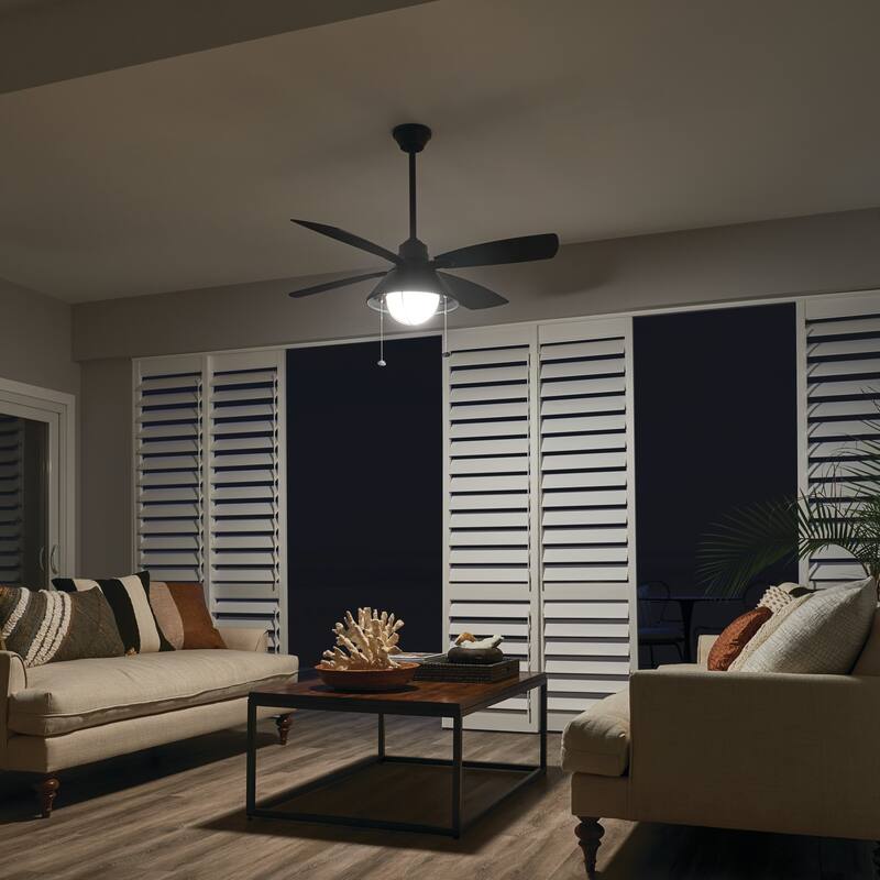Kichler Seaside 54" 4 Blade LED Ceiling Fan