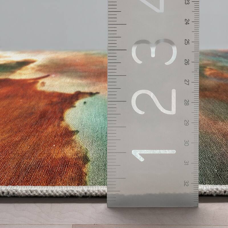 Well Woven Celestial Space Modern Abstract Kids Rug