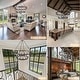 preview thumbnail 7 of 30, Large Black Wagon Wheel Chandelier Farmhouse Pendant Light Fixture