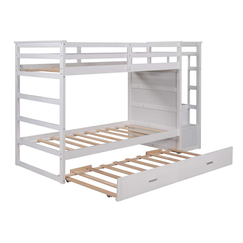 Solid Wood Bunk Bed for Kids