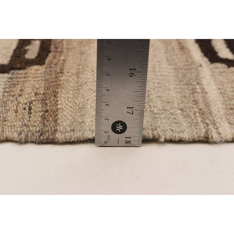 Sivas Khaki Kilim 6'0" x 8'1" - 6'0 x 8'1