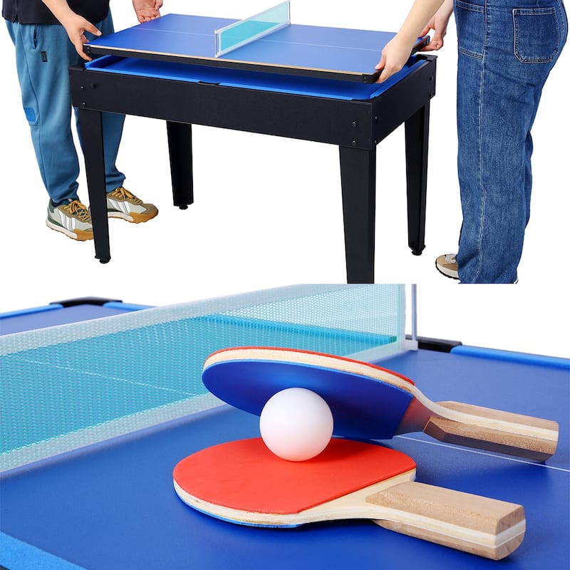 5-in-1 Multi-Game Table, 43" Sports Arcade Games with Accessories - 43"W