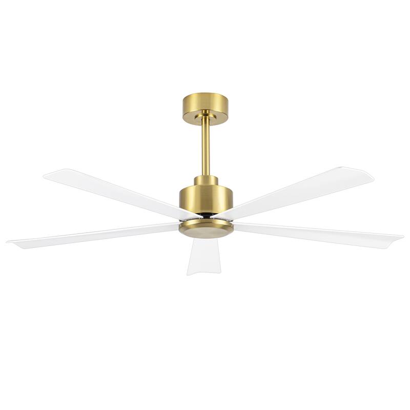 52-Inch 5-Blade Ceiling Fan with Remote without Light