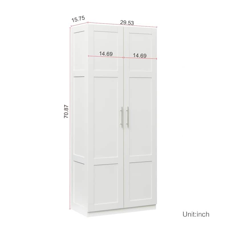 Bedroom 2Door Particle Board Wardrobe kitchen with Partition
