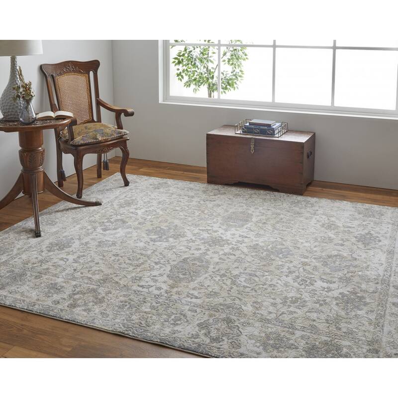 Tino Power Loomed Area Rug By HomeRoots - 2' x 3'