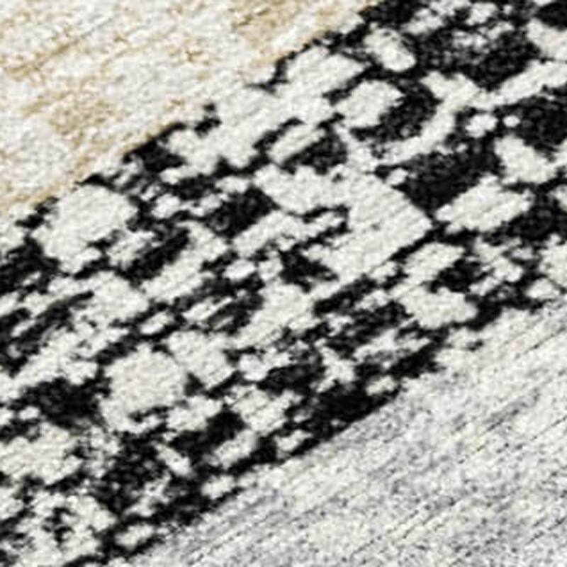 HomeRoots Striped Transitional Rectangle Outdoor Rug