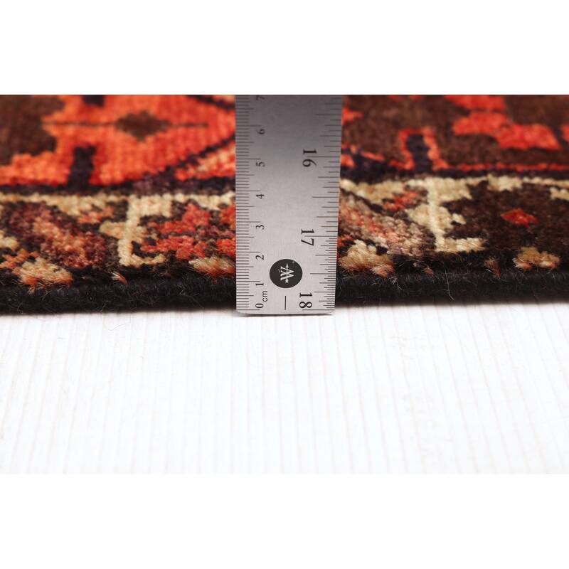 ECARPETGALLERY Hand-knotted Kayseri Vintage Light Red Wool Rug - 4'10 x 6'9