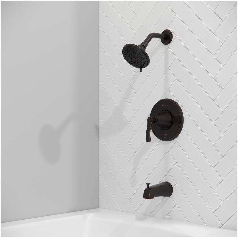 Pfister LG89-8WD Woodbury Tub and Shower Trim Package with 1.8 GPM