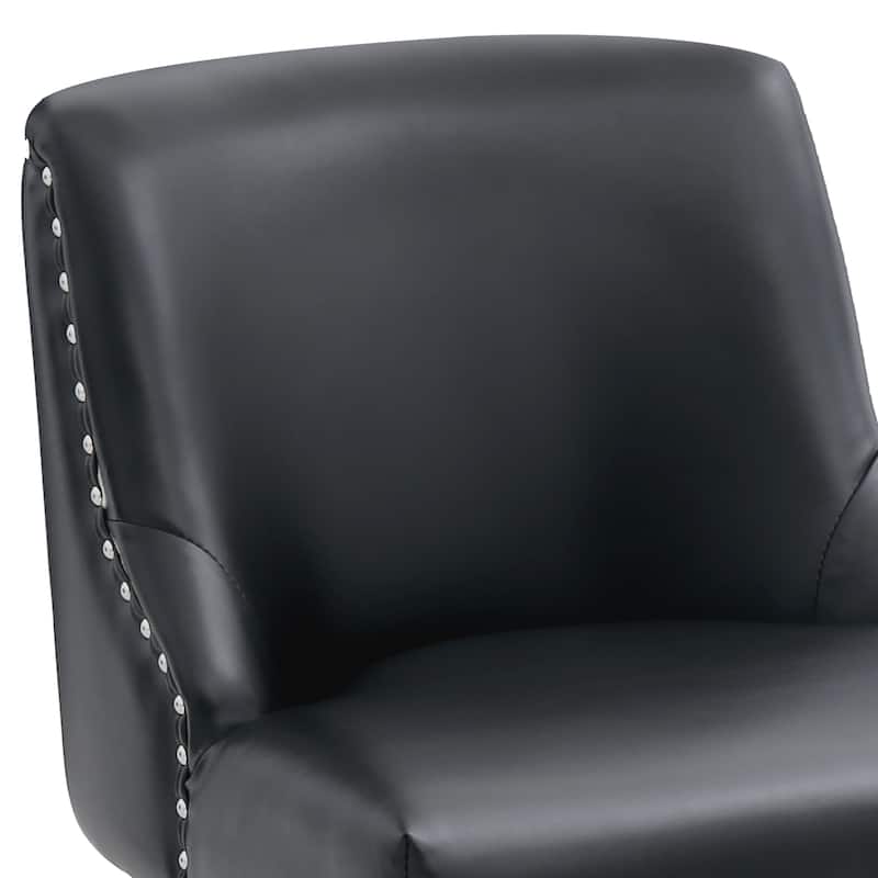 26 in. Fabric Upholstered Counter Height Swivel Bar Stool with Footrest - 19.6"D x 19.6"W x 37"H