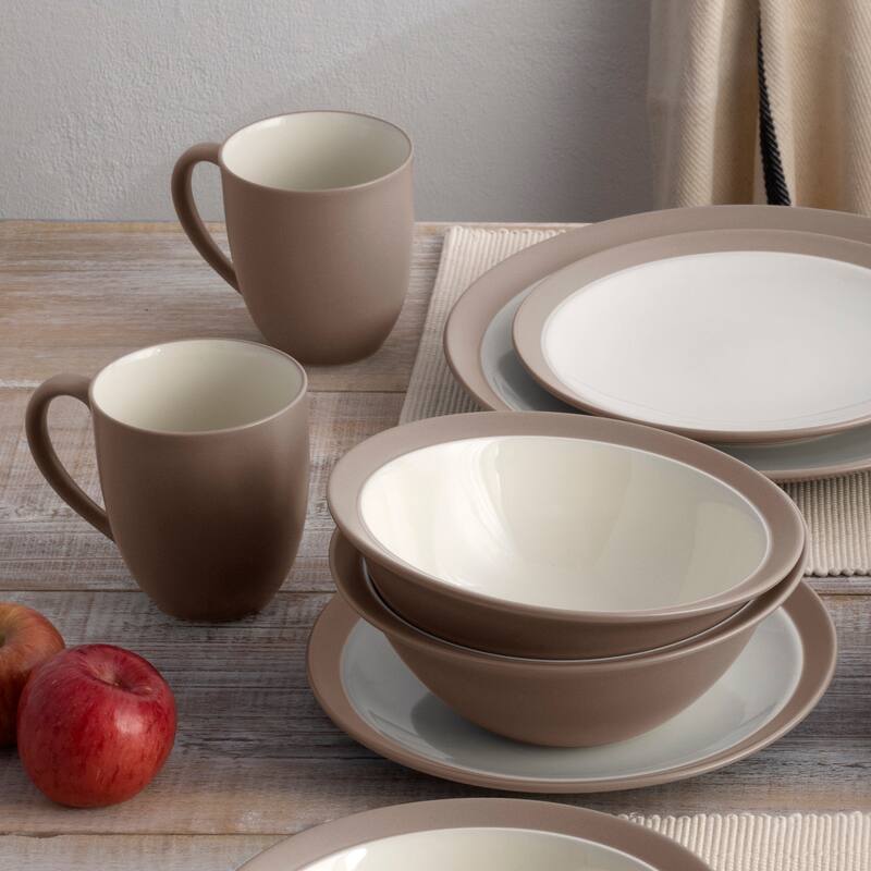 Noritake Colorwave 16-Piece Curve Dinnerware Set, Service For 4