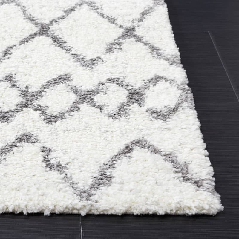 SAFAVIEH Berber Shag Magnisina Moroccan Boho 1.26-inch Thick Rug