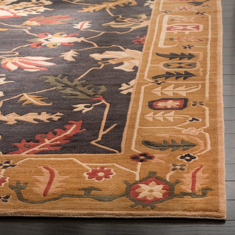 SAFAVIEH Couture Hand-knotted Tibetan Olha Modern Wool Rug