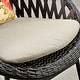 preview thumbnail 5 of 30, OVIOS 3-piece Patio Rocking Chair Bistro Set with Glass Coffee Table