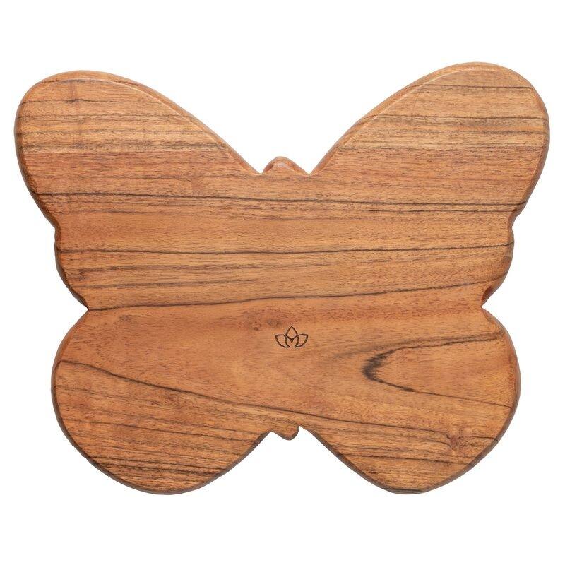 Wood Shaped Serving Bowl