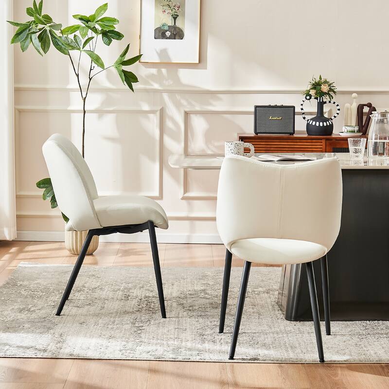 Modern Dining Kitchen Chairs Set of 2 Loads up to 300lbs