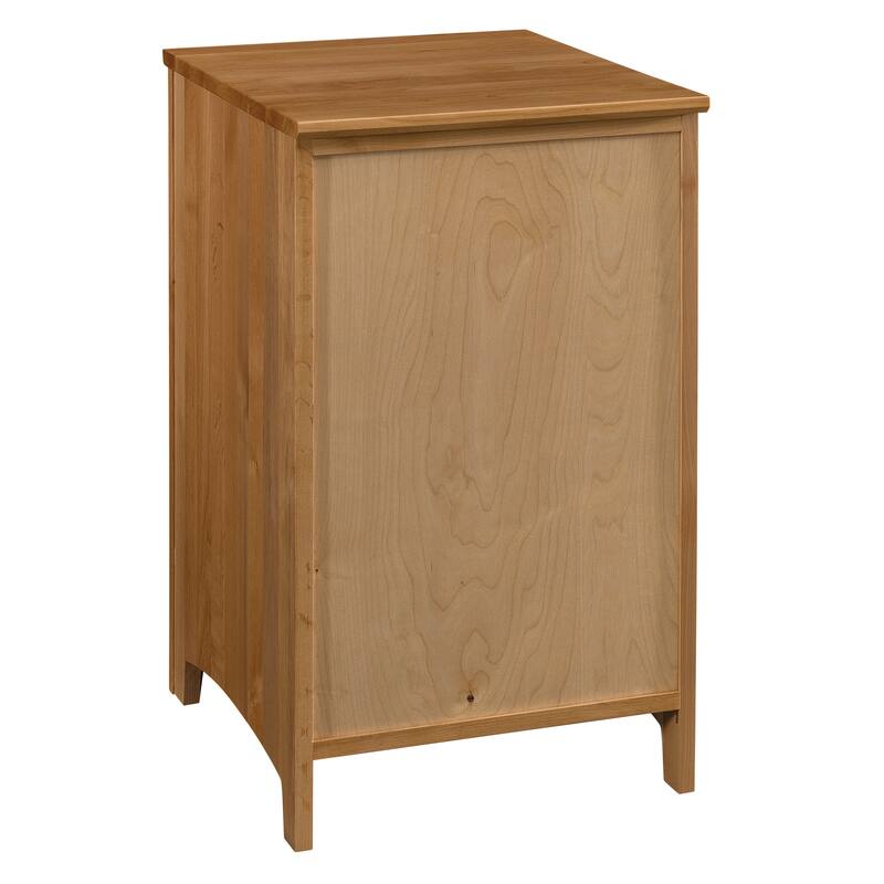 Arch+Haven Solid Wood 2-Drawer Vertical Filing Cabinet