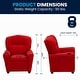 preview thumbnail 189 of 191, Contemporary Kids Recliner with Cup Holder