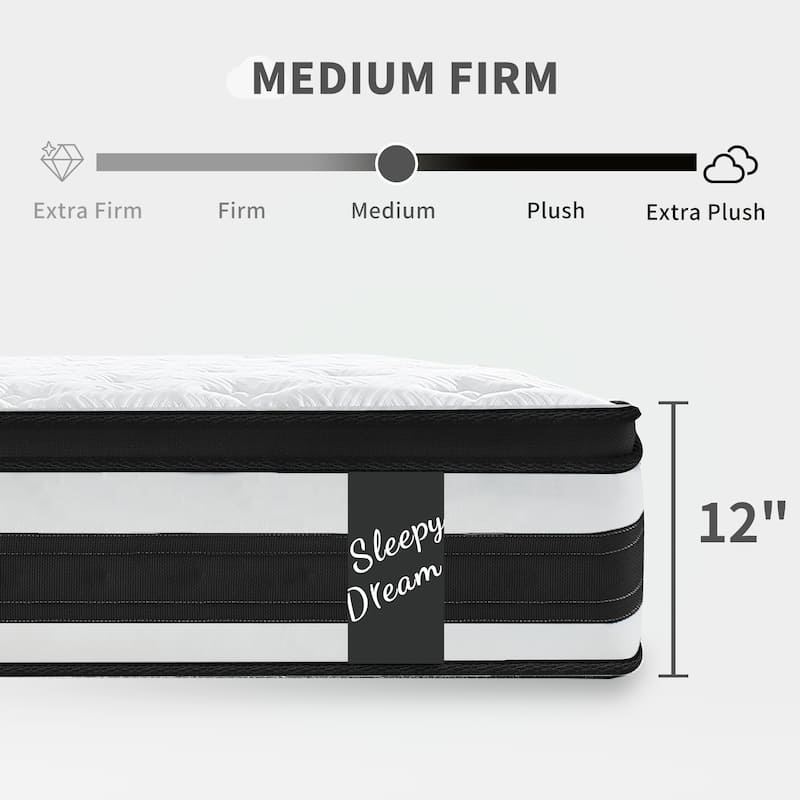 Memory Foam Mattress Breathable Oeko-Tex Pocket Spring Mattress