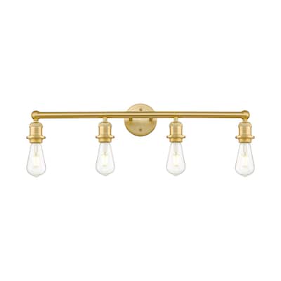 Innovations Lighting Edison - 4 Light 27" Bath Vanity Light
