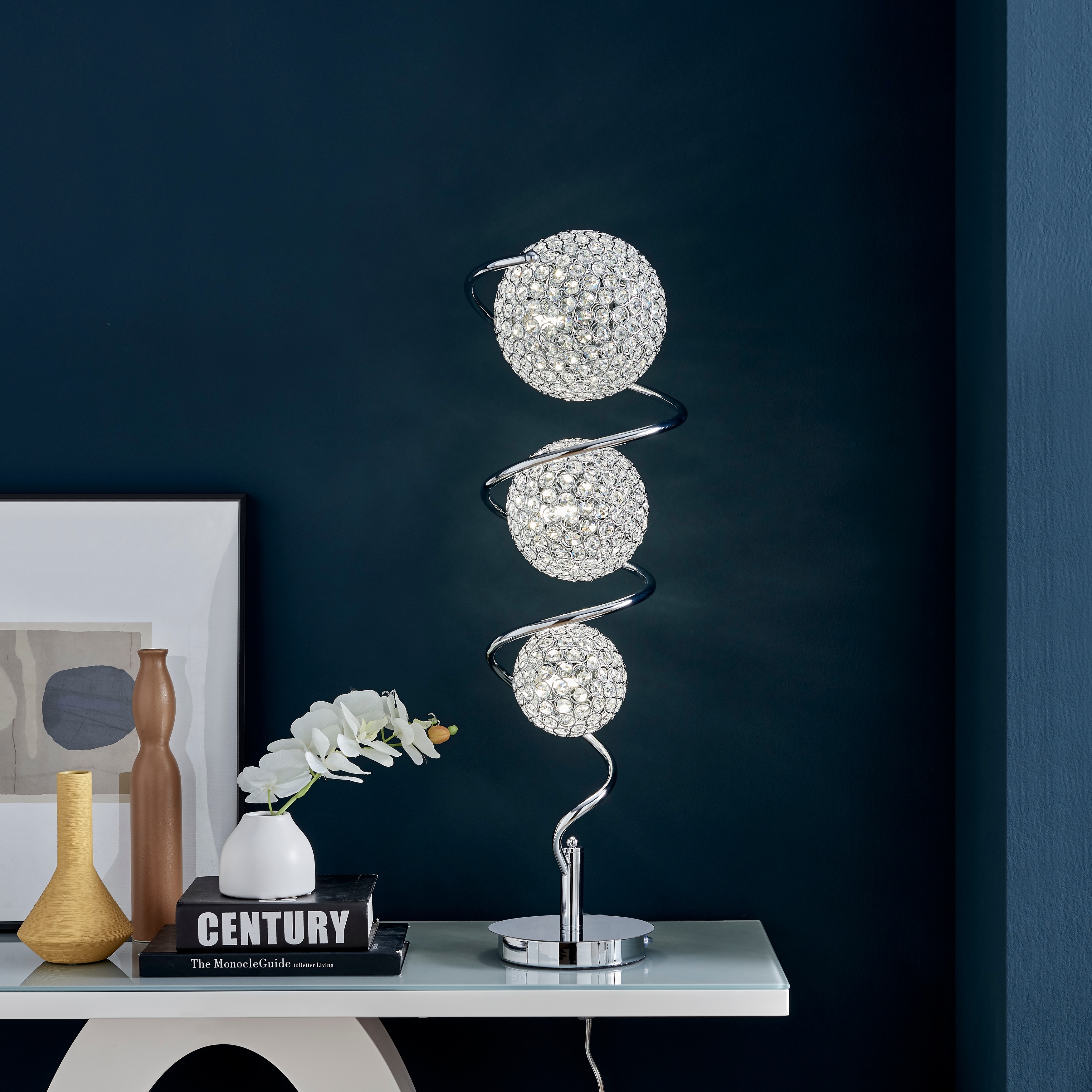 Chrome dome table lamp cheap