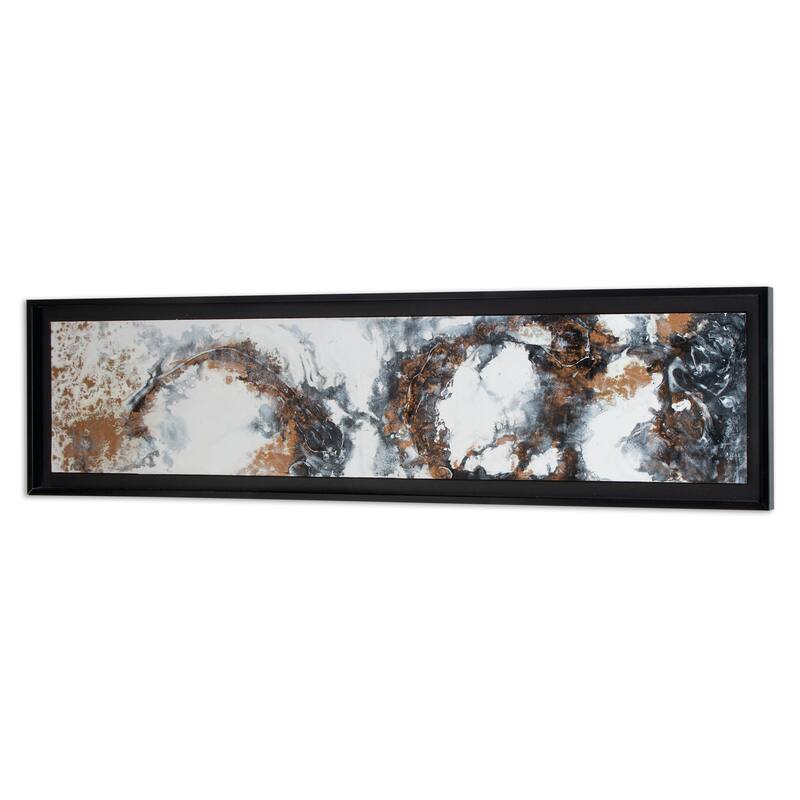 Divergent, Framed Hand Painted Canvas