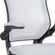 preview thumbnail 47 of 51, Mid-back Mesh Ergonomic Flip-up Arms Drafting Chair