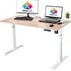 preview thumbnail 1 of 5, 55-Inch Electric Height Adjustable Sit and Stand Desk - Adjustable Desks for Home Office and Study Area Multi