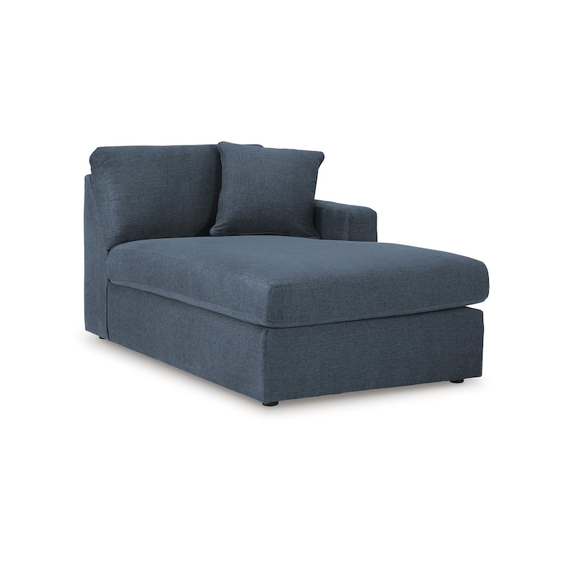 Signature Design by Ashley Modmax 4-Piece Sectional with Chaise and Audio Console - 126"W x 68"D x 36"H