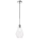 preview thumbnail 11 of 11, Elegant Lighting Gene Single Light 7" Wide Mini Pendant with Clear