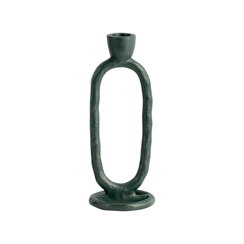 Sagebrook Home Oval Ring Taper Candle Holder