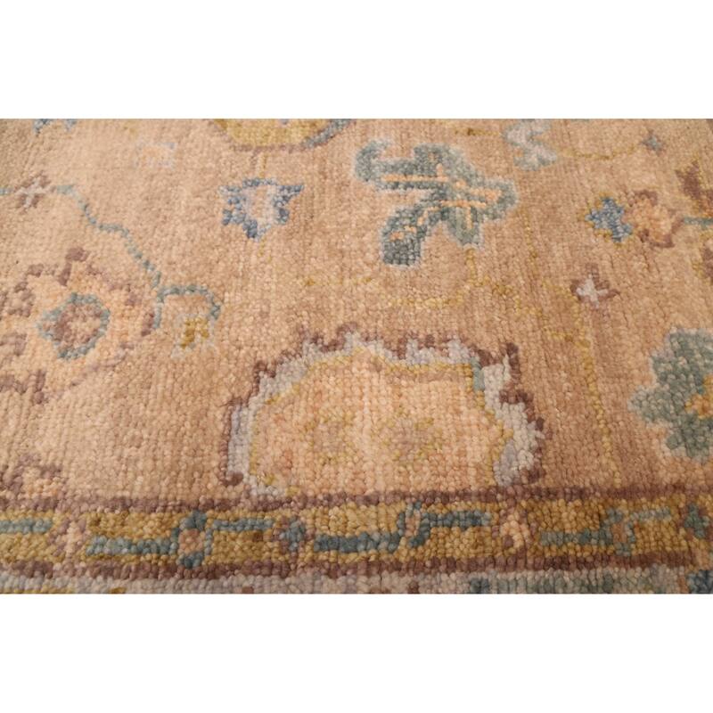ECARPETGALLERY Hand-knotted Jules Serapi Tan Wool Rug - 9'1 x 12'0