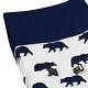 preview thumbnail 4 of 4, Sweet Jojo Designs Changing Pad Cover for the Big Bear Collection