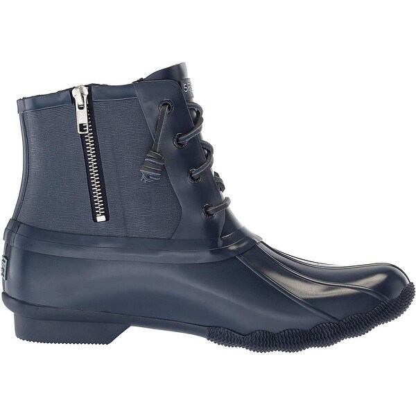 sperry saltwater rubber flooded duck boot
