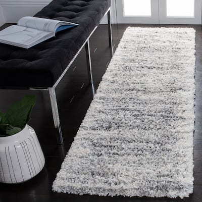 SAFAVIEH Fontana Shag Ambrosia Modern Abstract 2-inch Thick Rug