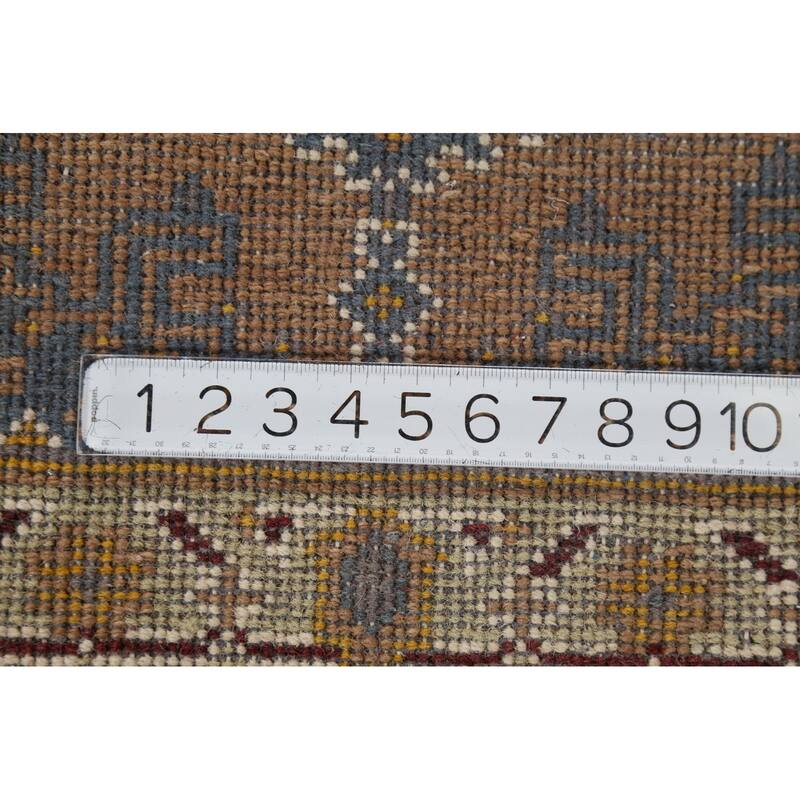 Viss Indian Runner Rug Hand-Knotted Wool Carpet - 2'6"x 8'0"