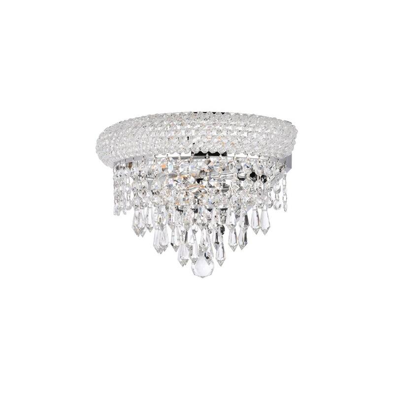 Fleur Illumination 2 light Chrome Wall Sconce