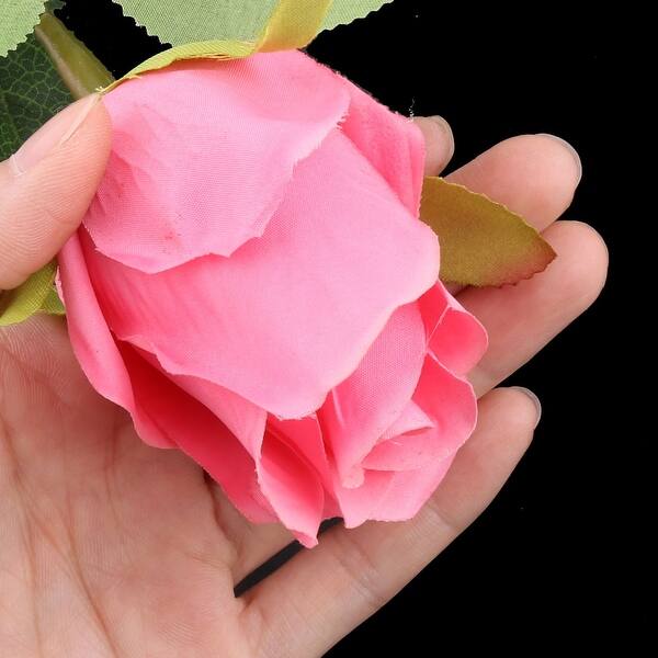 Shop Home Party Plastic Rose Shaped Table Desk Diy Decor