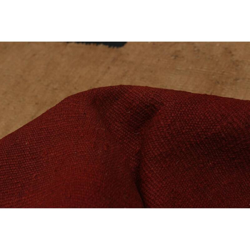 ECARPETGALLERY Flat-Weave Ankara FW Red Wool Kilim - 8'8 x 11'10
