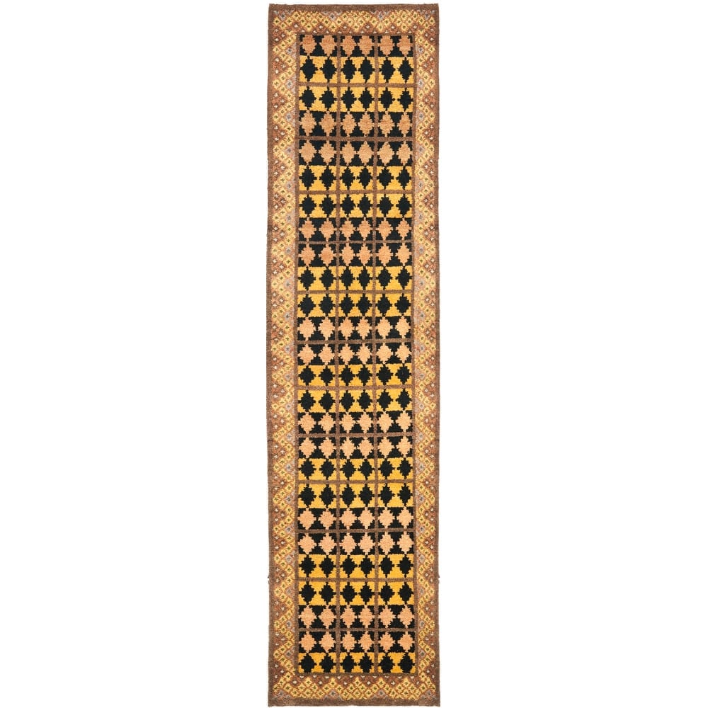 SAFAVIEH Hand-knotted Gabbeh Geta Traditional Wool Rug