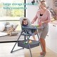 preview thumbnail 5 of 26, Baby High Chairs Highchairs with Foldable and Convertible, Adjustable Height and Recline