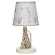 preview thumbnail 2 of 5, Lambs & Ivy Signature Bunny Hop Hand-Painted Resin Rabbits Lamp with Shade