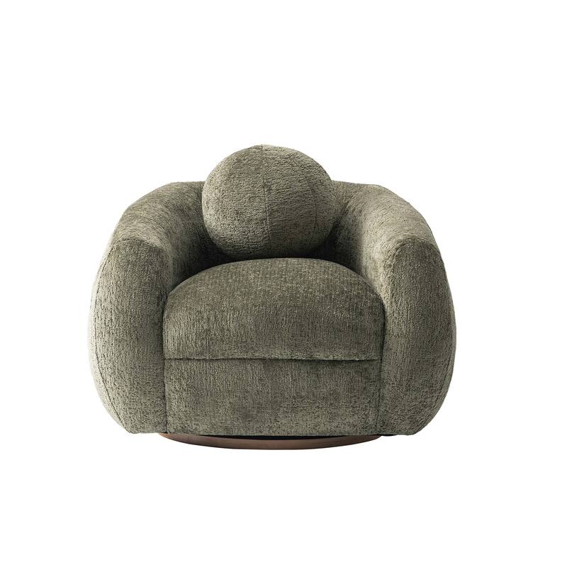 Manhattan Comfort Modern Tribeca Chenille Accent Chair