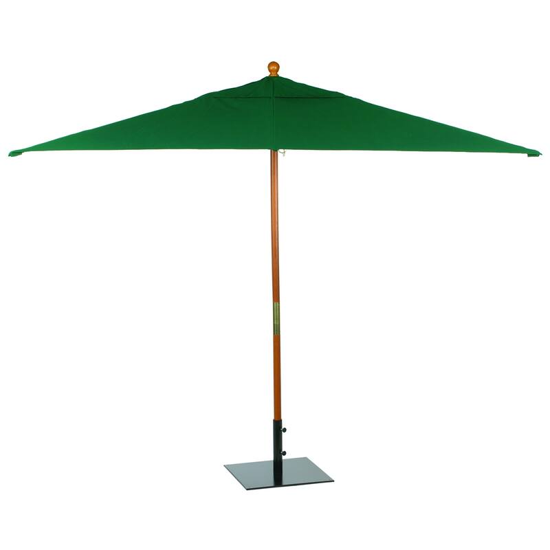 Oxford Garden Rectangular 10-foot Sunbrella Market Umbrella