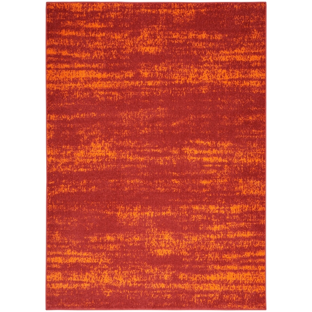 Nourison Sandy Indoor/Outdoor Abstract Area Rug