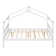 preview thumbnail 25 of 34, Full Size Wooden House Bed with Twin Size Trundle Bed Frame for Kids, Teens, Girls, Boys No Box Spring Needed, Easy Assembly