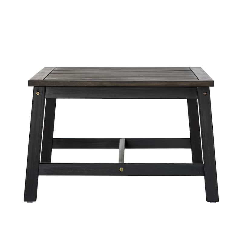 Christopher Knight Home - Nancy 2-Piece Outdoor Acacia Wood Loveseat and Coffee Table Seating Set