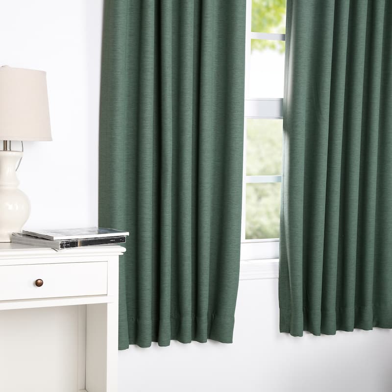 Exclusive Fabrics Bellino 63 In Room Darkening Curtain (1 Panel) - 50 x 63