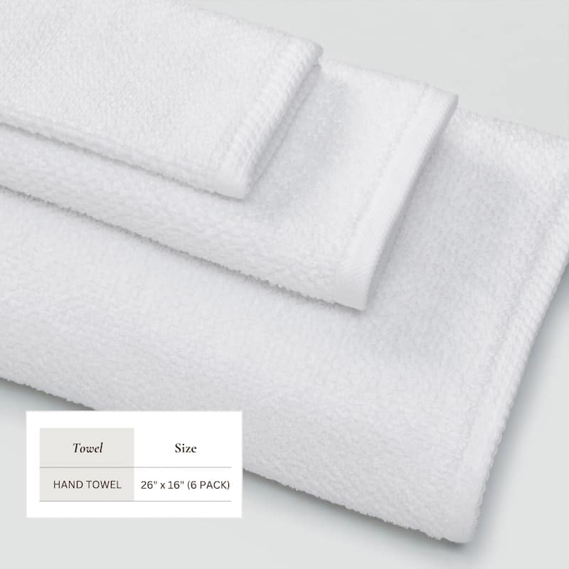 Linery & Co. Luxury Cotton Textured Bath Towel