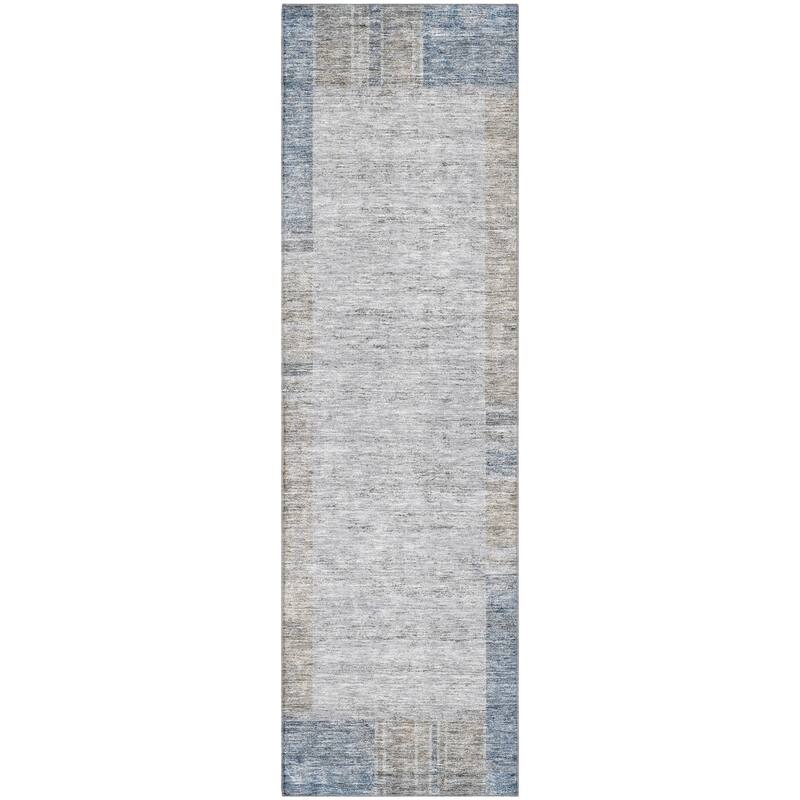 Premium Washable Super Soft Modern Border Mayfield Rug